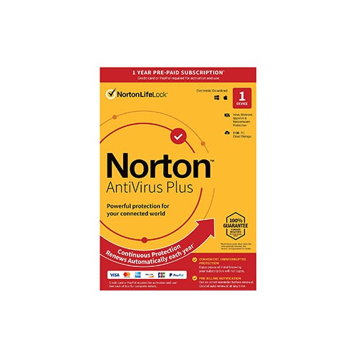 Norton AntiVirus Plus 2021 –  for 1 Device